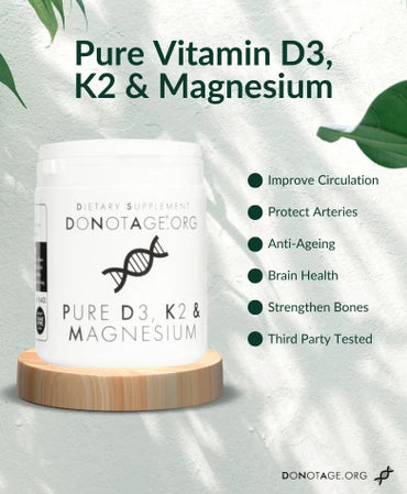 Pure Vitamin D3, K2 & Magnesium