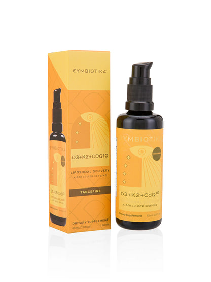 Liposomal Vitamin D3 + K2 + Coq10