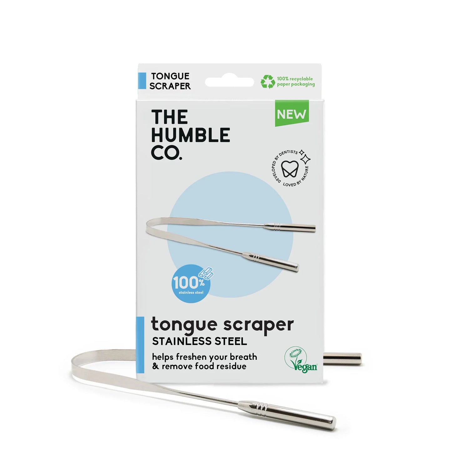Tongue Scraper Stainless Steel